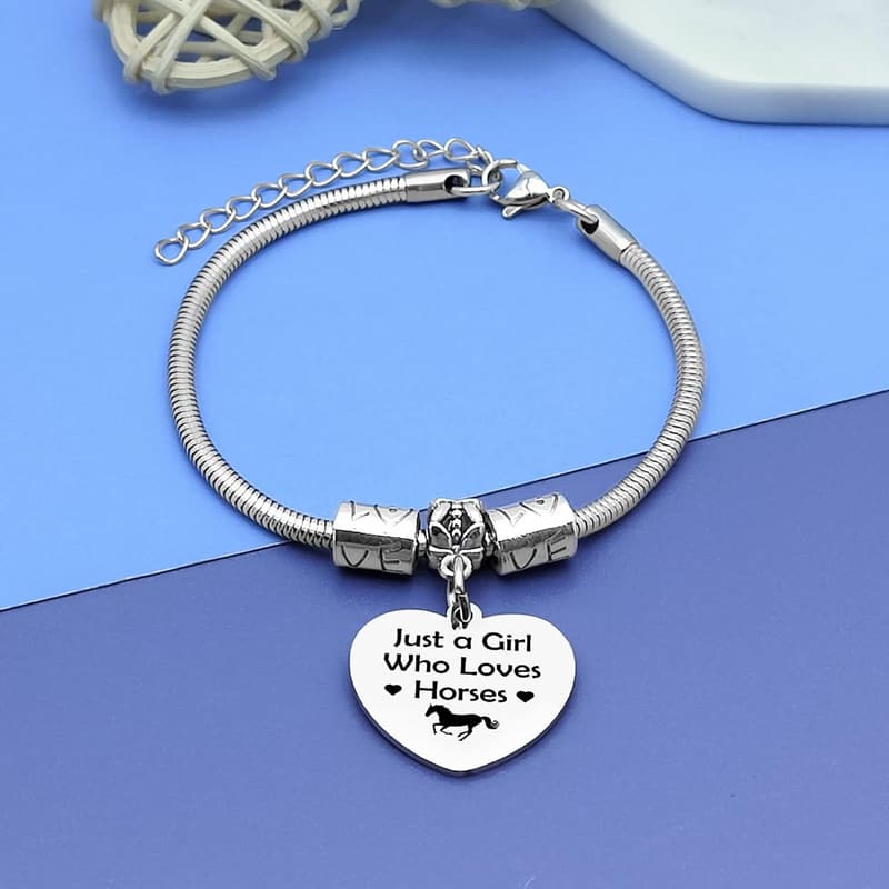 Animal Lover Bracelet for Women - Duck, Koala, Cow, Horse Designs