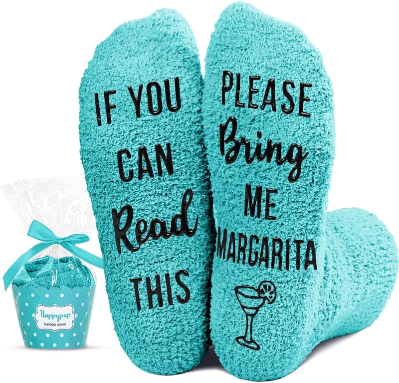 Boba Tea Taco Gift Socks for Men and Women