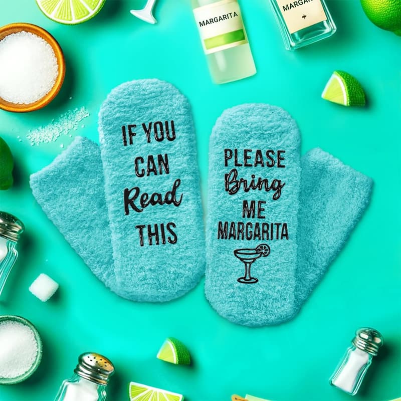 Boba Tea Taco Gift Socks for Men and Women