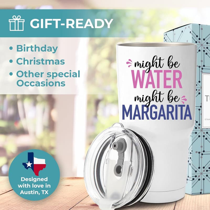 Margarita Lovers 30oz Tumbler - Funny Birthday Gift for Women