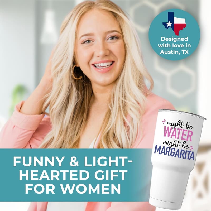 Margarita Lovers 30oz Tumbler - Funny Birthday Gift for Women