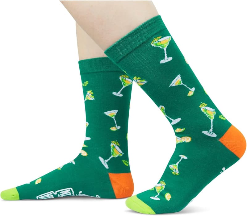 Gifts for Drink Lovers - Funny Whiskey and Vodka Socks