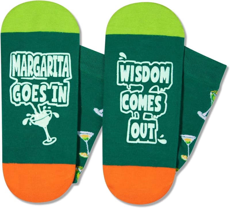 Gifts for Drink Lovers - Funny Whiskey and Vodka Socks