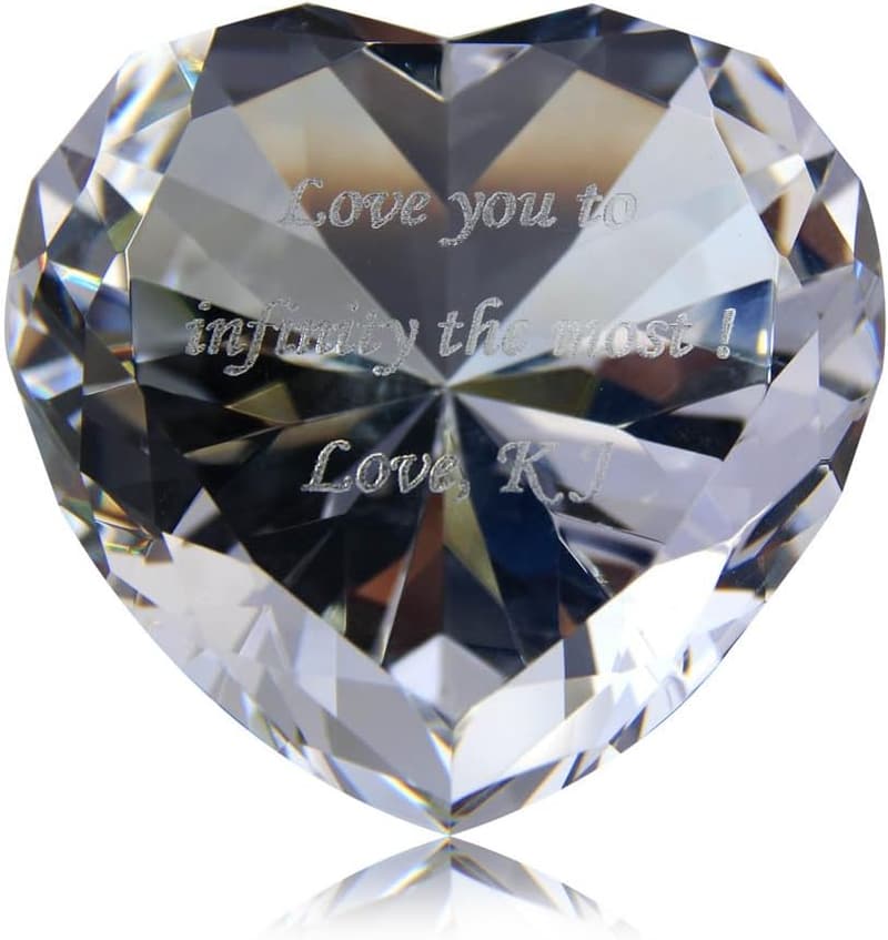 Custom Engraved Crystal Diamonds for Special Occasions