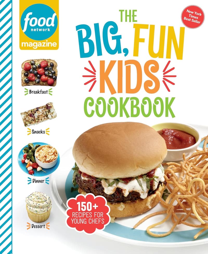 Kids Cookbook: 150+ Fun Recipes for Young Chefs