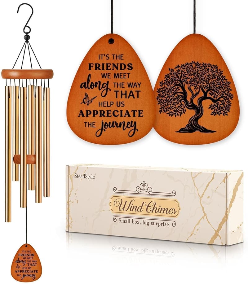 Best Friend Wind Chime - Friendship Gift for Women