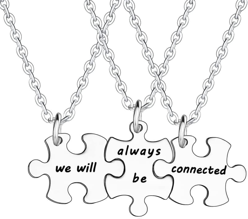 Friendship Necklace Set for 3 - 