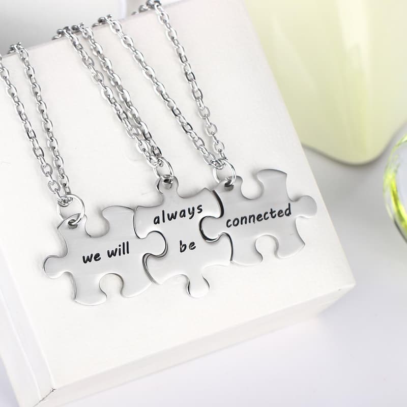 Friendship Necklace Set for 3 - 
