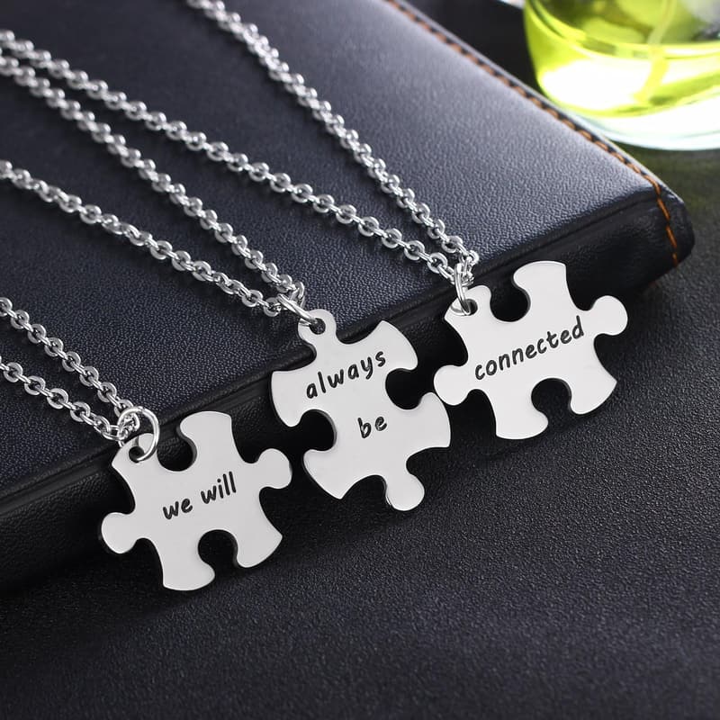 Friendship Necklace Set for 3 - 