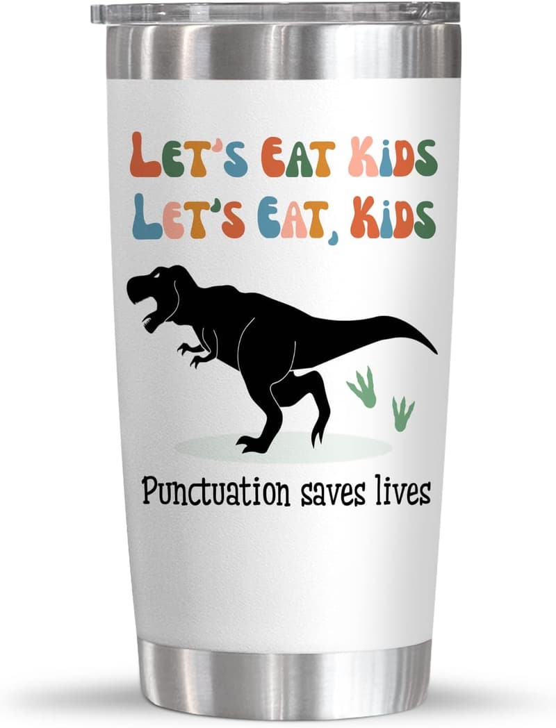 Teacher Appreciation Stainless Steel Tumbler - 20 oz Gift for Women