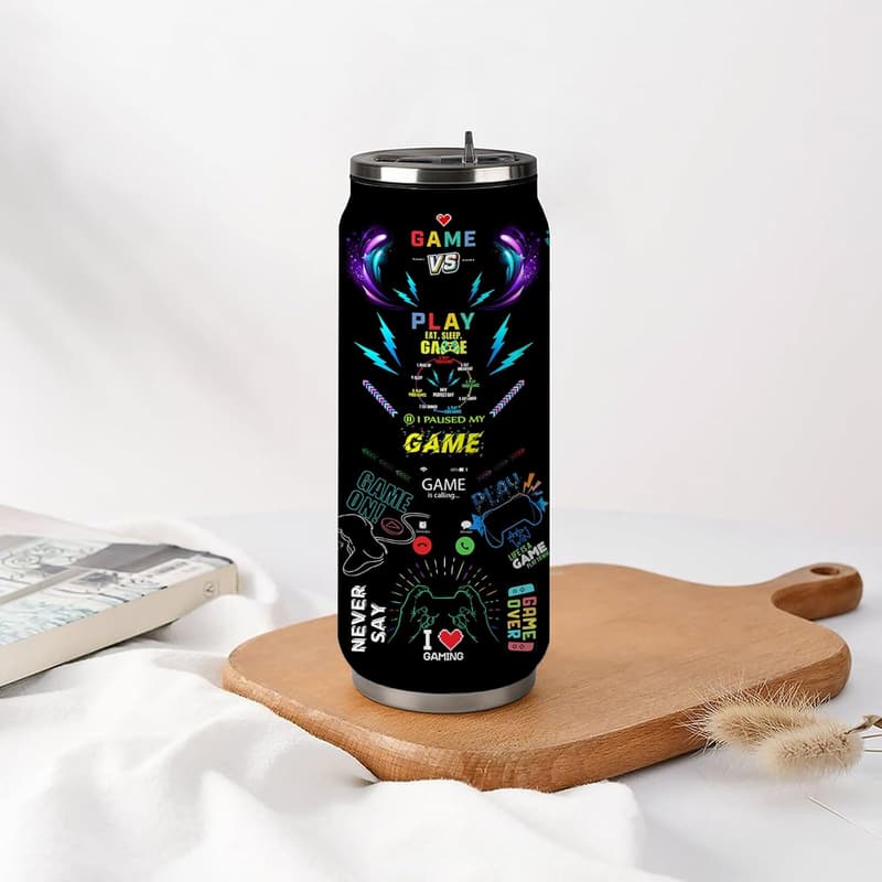 Gifts for Gamers: 17oz Stainless Steel Tumbler