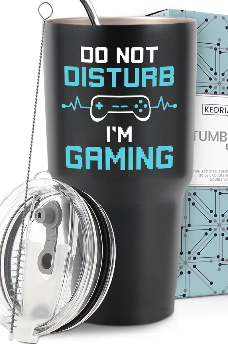 30oz Gaming Tumbler – Fun Gift for Gamers