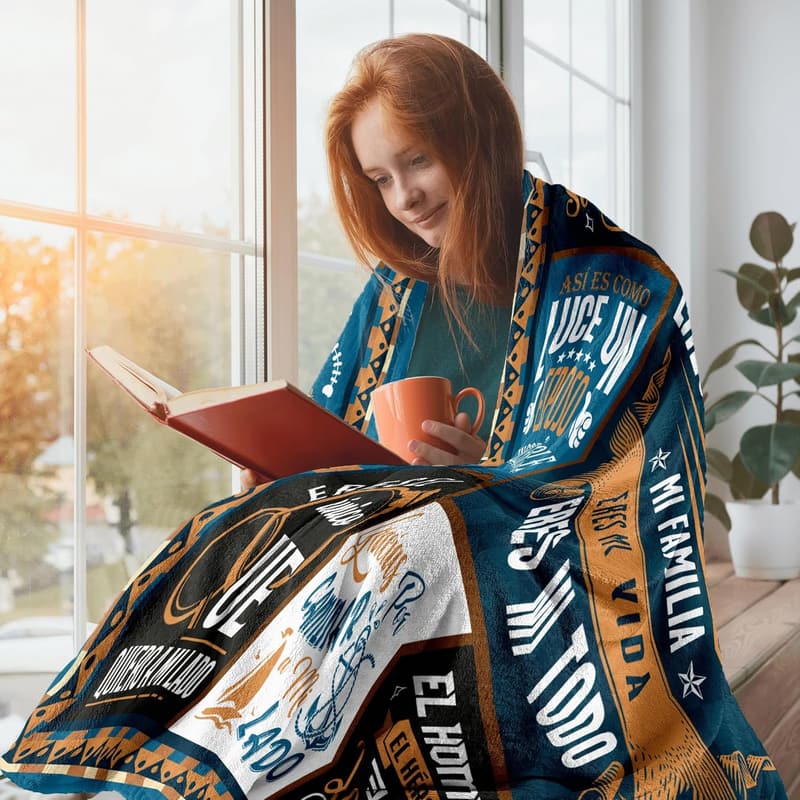 Anniversary Blanket for Husband - 60