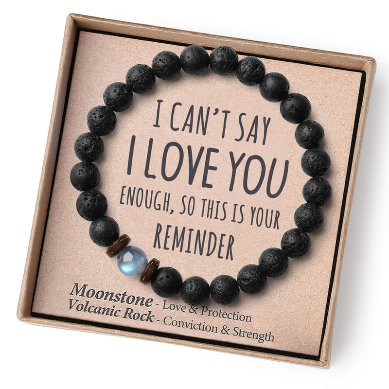 Birthday Beaded Bracelet for Him - Meaningful Gift for Men