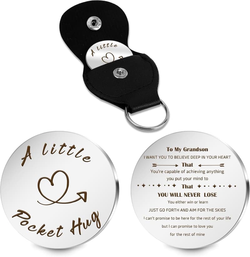 Valentine's Day Pocket Hug Token Keepsake for Graduates