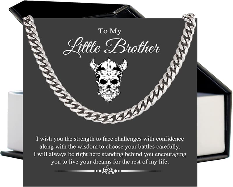 Birthday Gift: Stainless Steel Cuban Chain Necklace for Men