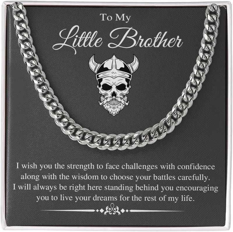 Birthday Gift: Stainless Steel Cuban Chain Necklace for Men