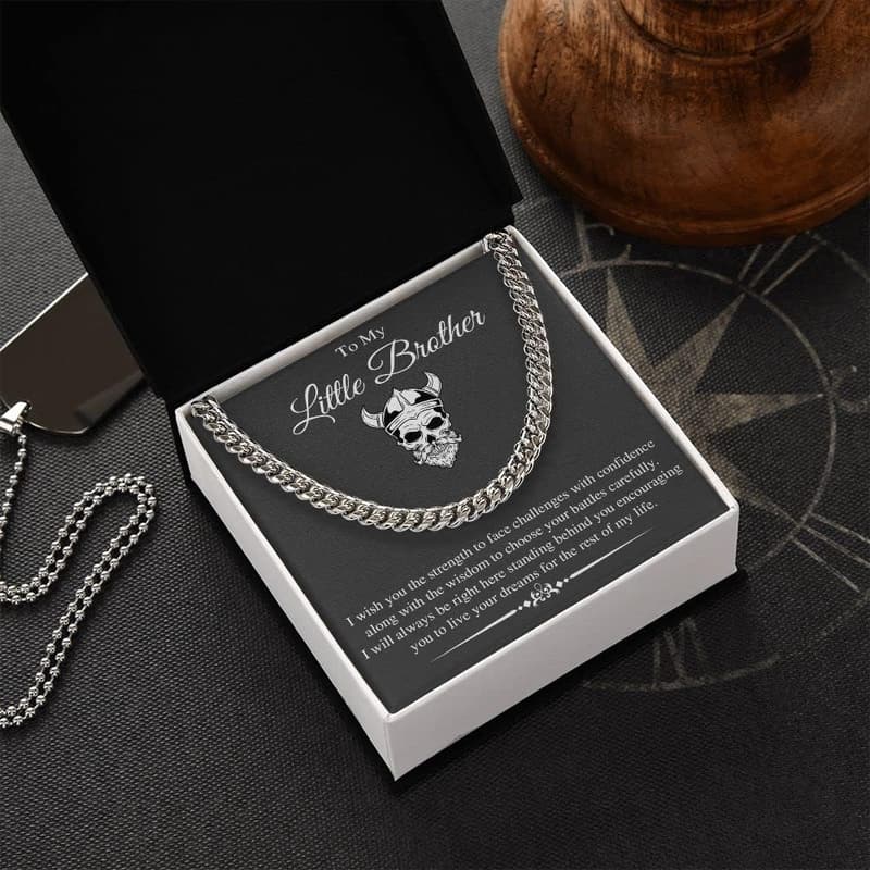 Birthday Gift: Stainless Steel Cuban Chain Necklace for Men