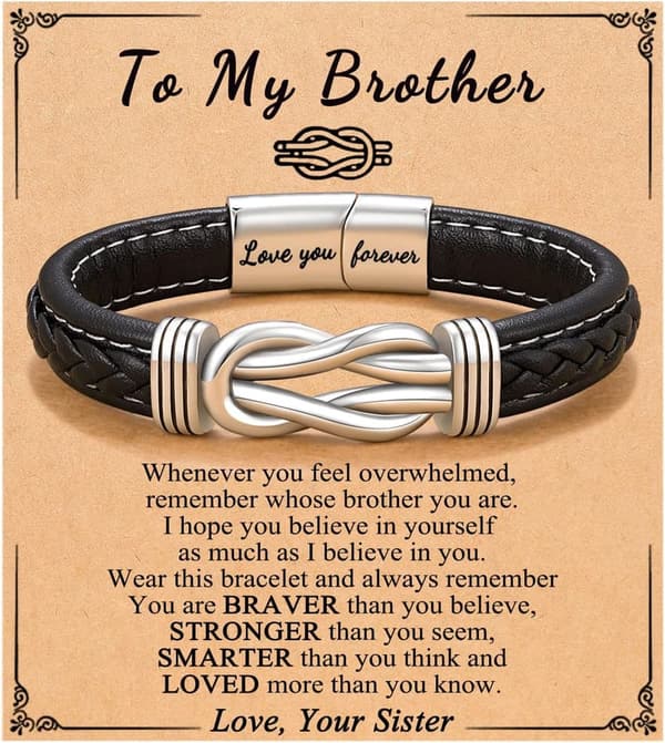 Inspirational Bracelet for Teens and Boys - Birthday & Graduation
