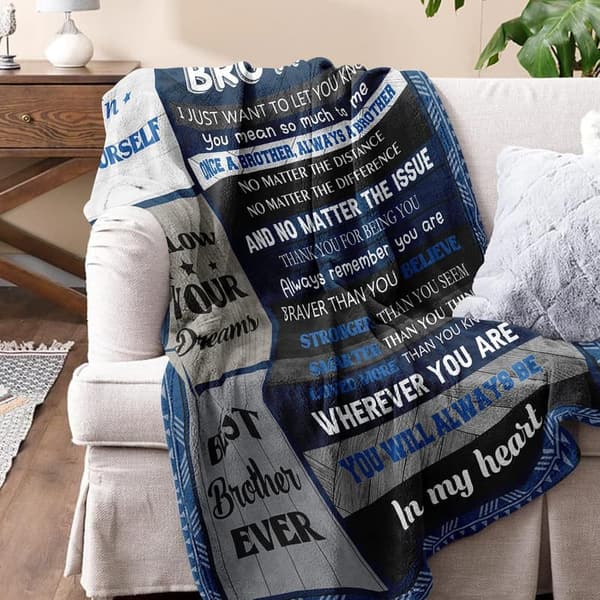 Father's Day Blanket Gift for Brothers - 60