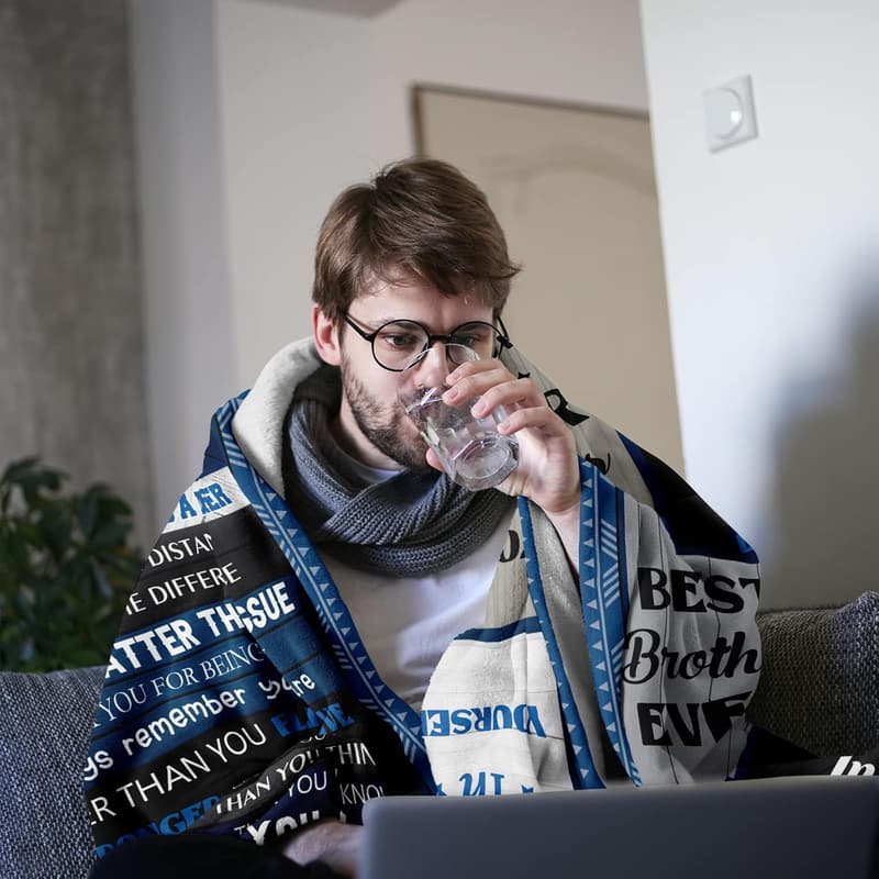 Father's Day Blanket Gift for Brothers - 60