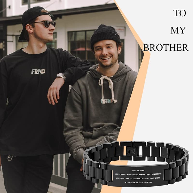 Personalized Stainless Steel Watch Band for Men