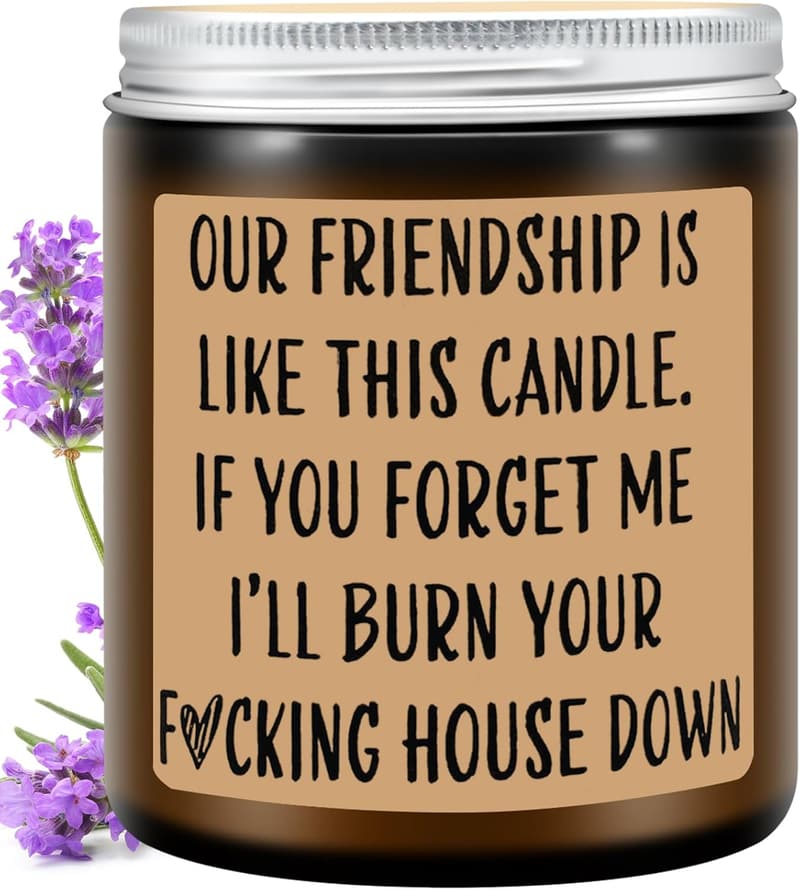 Friendship Candle - Premium Lavender Scent for Women