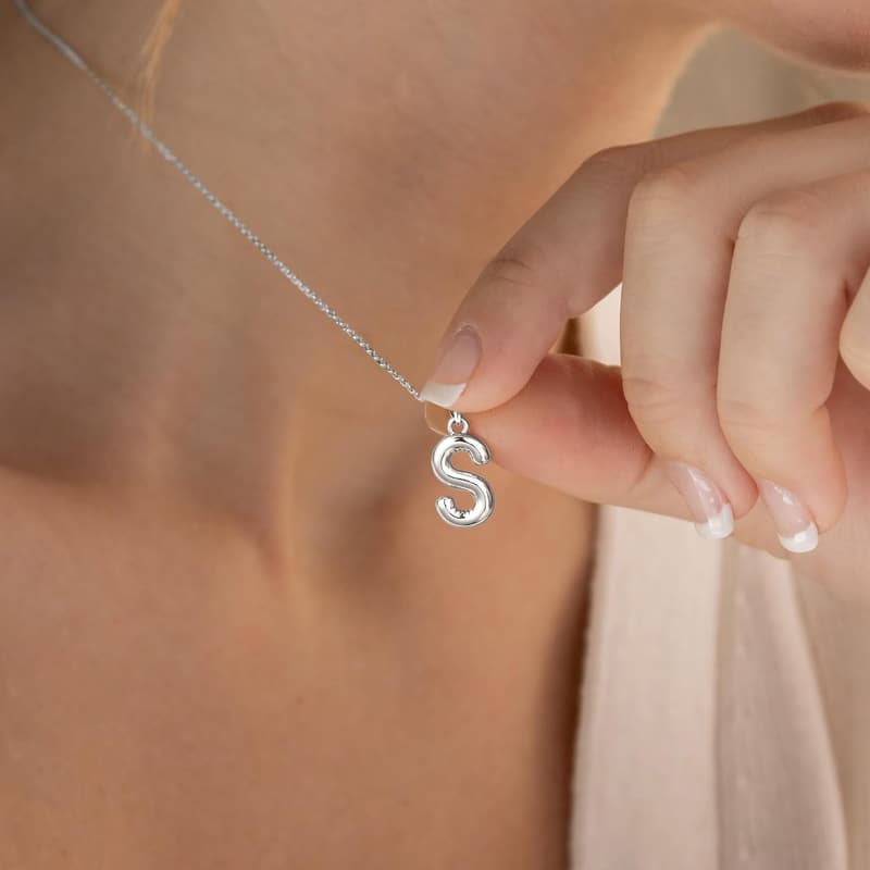 Personalized Gold Initial Necklace for Women