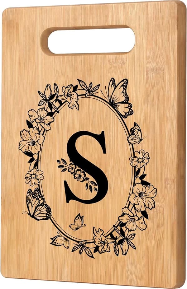 Personalized Cutting Board - Monogrammed Gift for Women