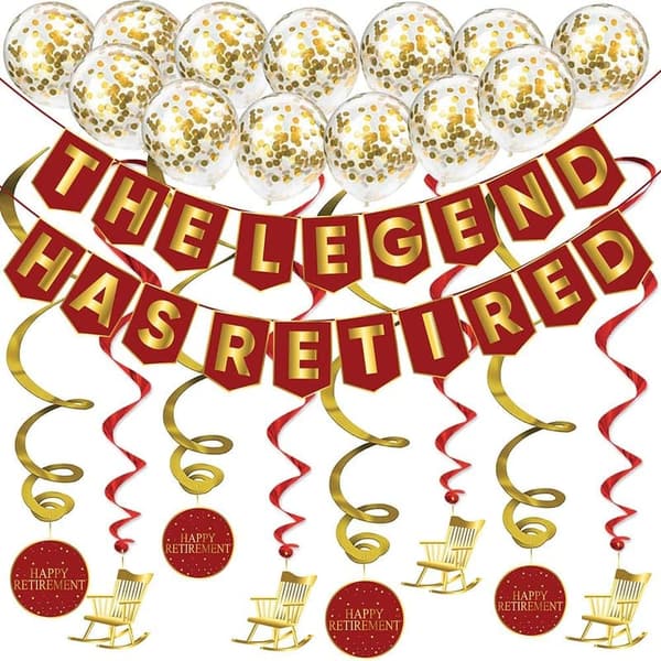 Retirement Decoration Pack - 