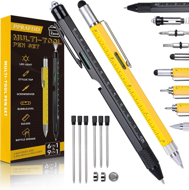 Father's Day 9-in-1 Multitool Pen Set for Men
