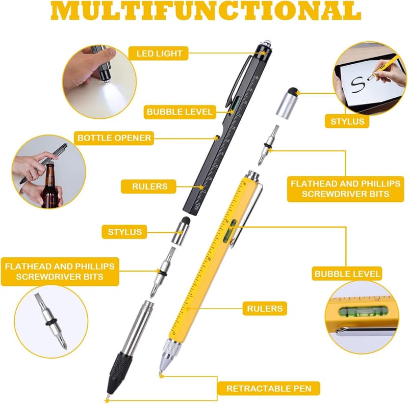 Father's Day 9-in-1 Multitool Pen Set for Men