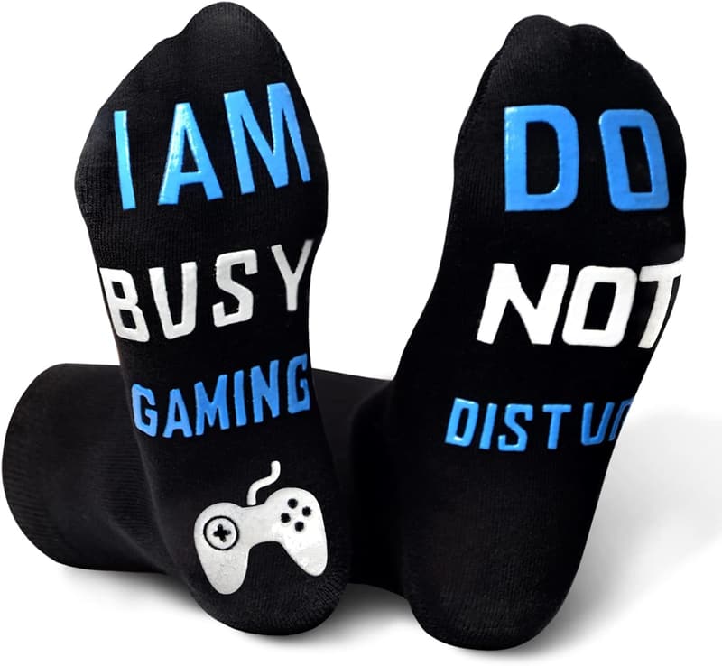 Funny Gaming Socks for Boys - Novelty Gifts for Gamers