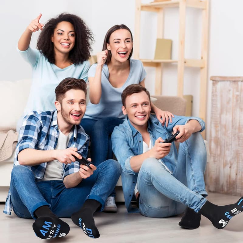 Funny Gaming Socks for Boys - Novelty Gifts for Gamers