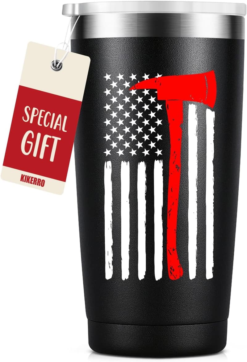 Firefighter Coffee Mug - 20oz Insulated Stainless Steel Tumbler