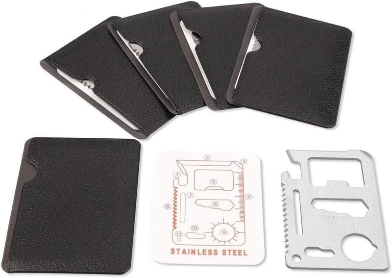 11-in-1 Survival Tool Kit with Beer Opener - 5-Pack