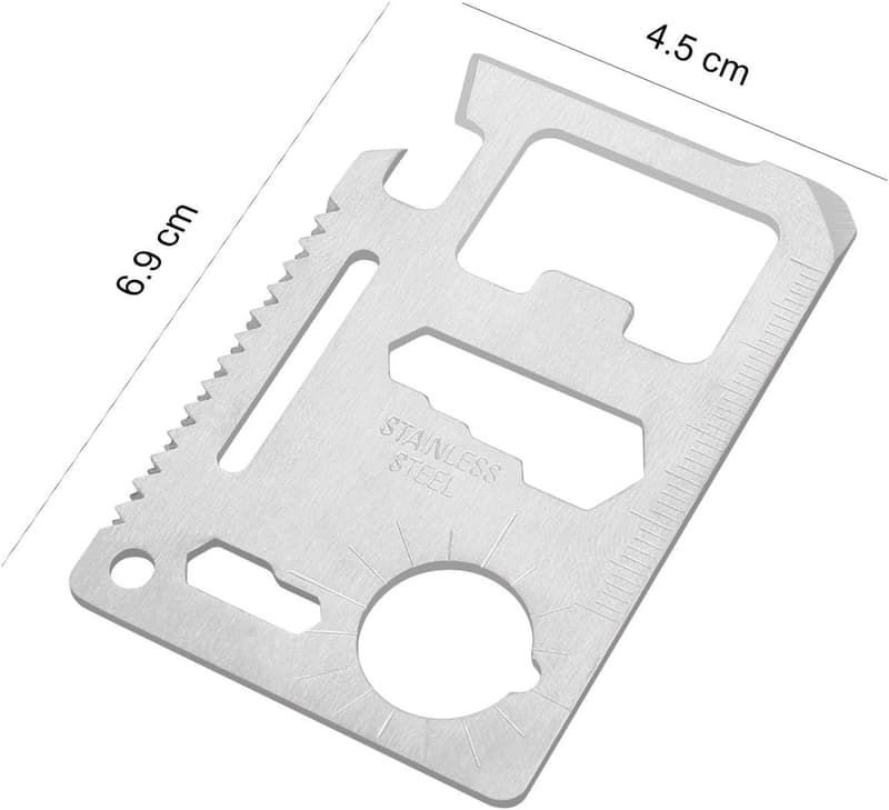 11-in-1 Survival Tool Kit with Beer Opener - 5-Pack