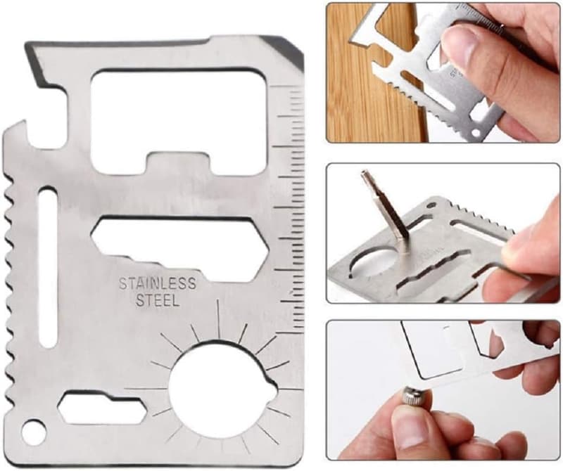 11-in-1 Survival Tool Kit with Beer Opener - 5-Pack