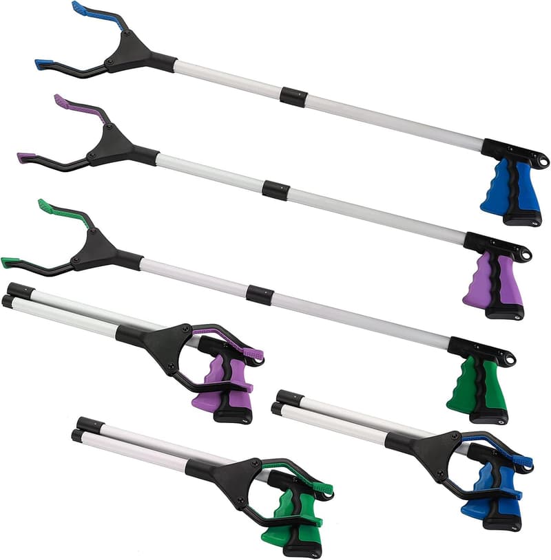 32-Inch Foldable Grabber Tool for Elderly Mobility Aid
