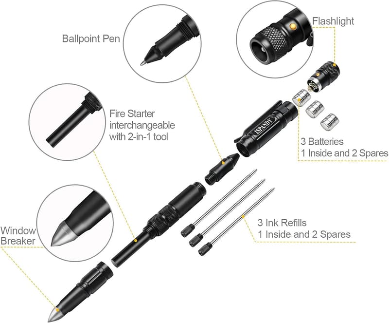 Father's Day Tactical Pen Multitool for Dad
