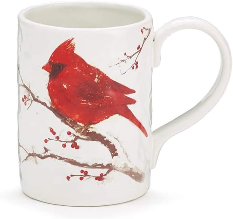 Winter Blessings Cardinal Coffee Mug, 18 oz