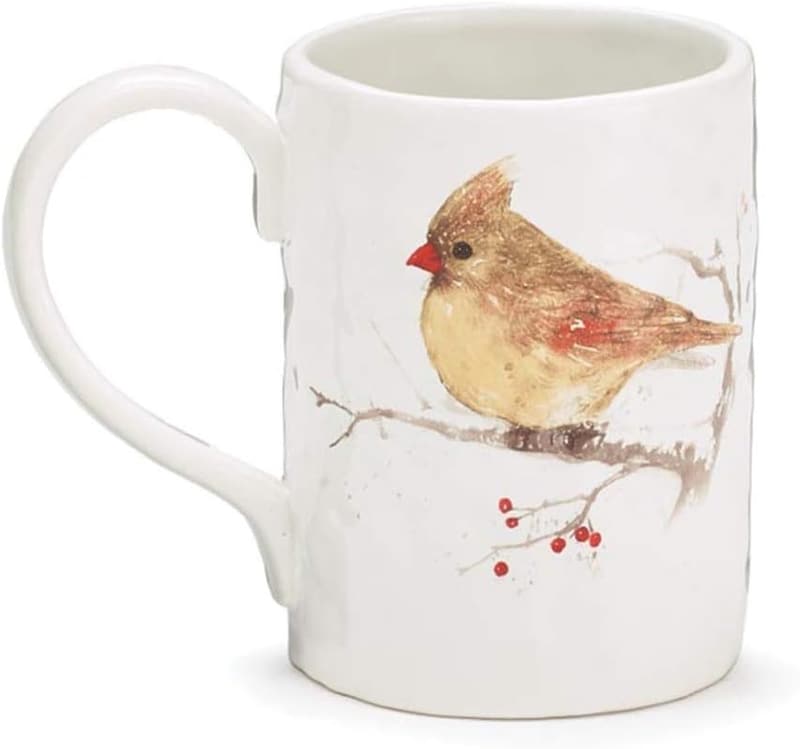 Winter Blessings Cardinal Coffee Mug, 18 oz