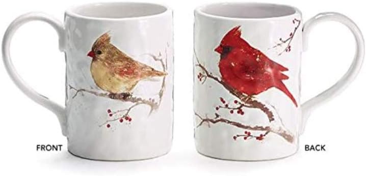 Winter Blessings Cardinal Coffee Mug, 18 oz