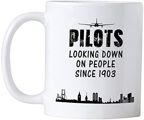 Funny Pilot Mug | 11 oz Ceramic Gift for Men & Women