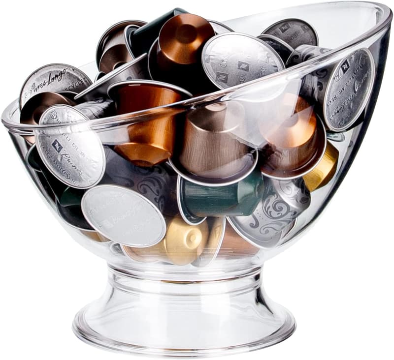 Coffee Pod Storage Organizer - Clear Plastic K Cup Holder