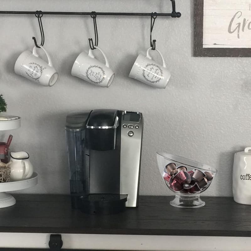 Coffee Pod Holder Bowl Organizer for Kitchen Counter