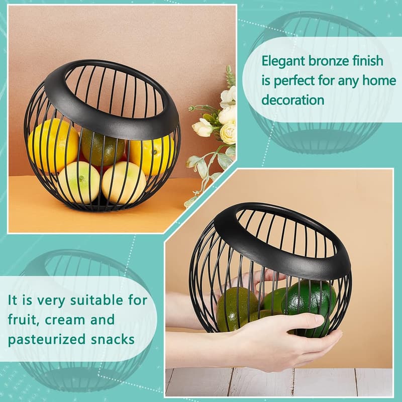 Large Capacity Stainless Steel Coffee Pod Holder - Black