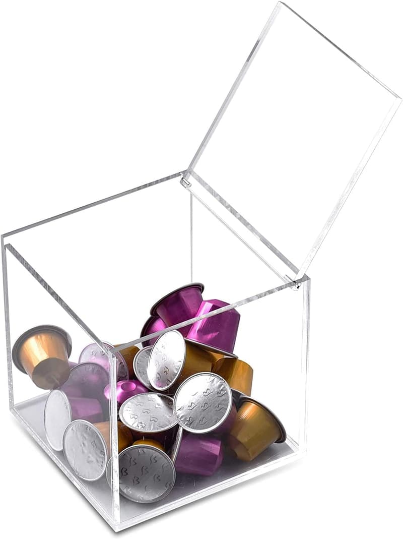 Nespresso Capsule Holder - Clear Acrylic Coffee Pod Organizer