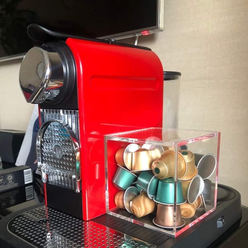 Nespresso Capsule Holder - Clear Acrylic Coffee Pod Organizer