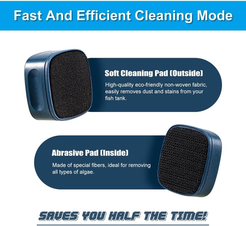 Mini Magnetic Scrubber for Nano Aquariums & Fish Tanks